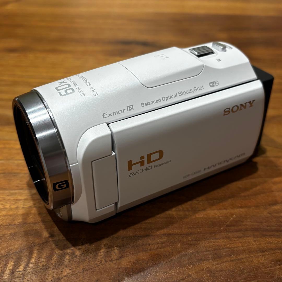 【未使用に近い】【SONY】ハンディカメラ HDR-CX680