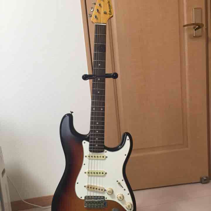 エドワーズ エレキ 定価10万 即納可能】EDWARDS E-M-II-7 / Metallic Black Satin 渋谷店 - 【ESP