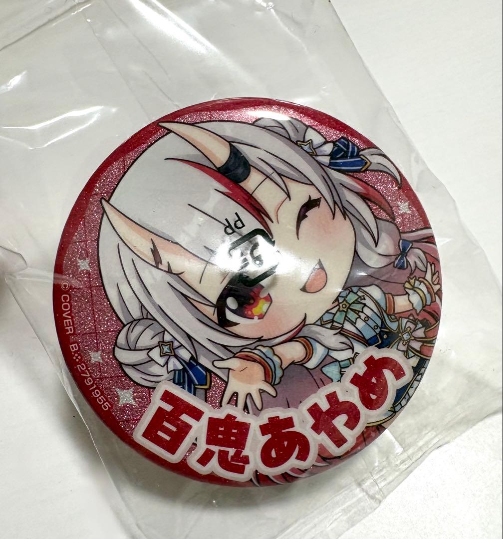 大空スバル・紫咲シオン・百鬼あやめ 缶バッジセット - メルカリ