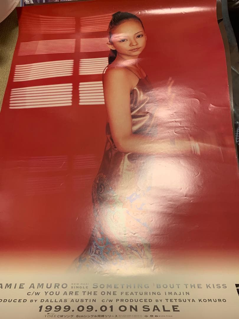 安室奈美恵　告知ポスター　something 'bout the kiss