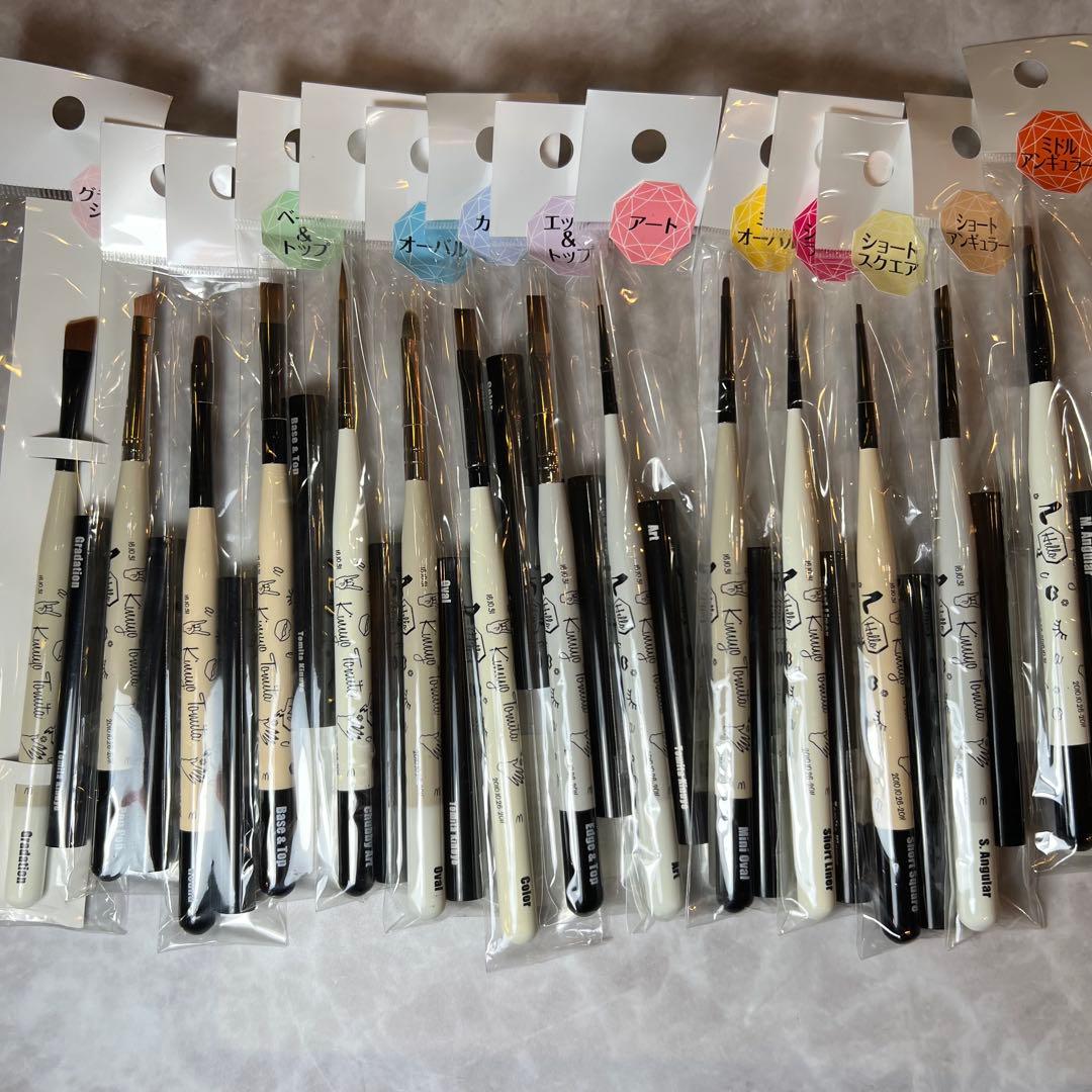 新品！超レア⭐︎acegel 冨田先生限定ブラシセット 竹田ブラシ 基本ブラシセット プロフェッショナル7 – にっぽん津々浦々