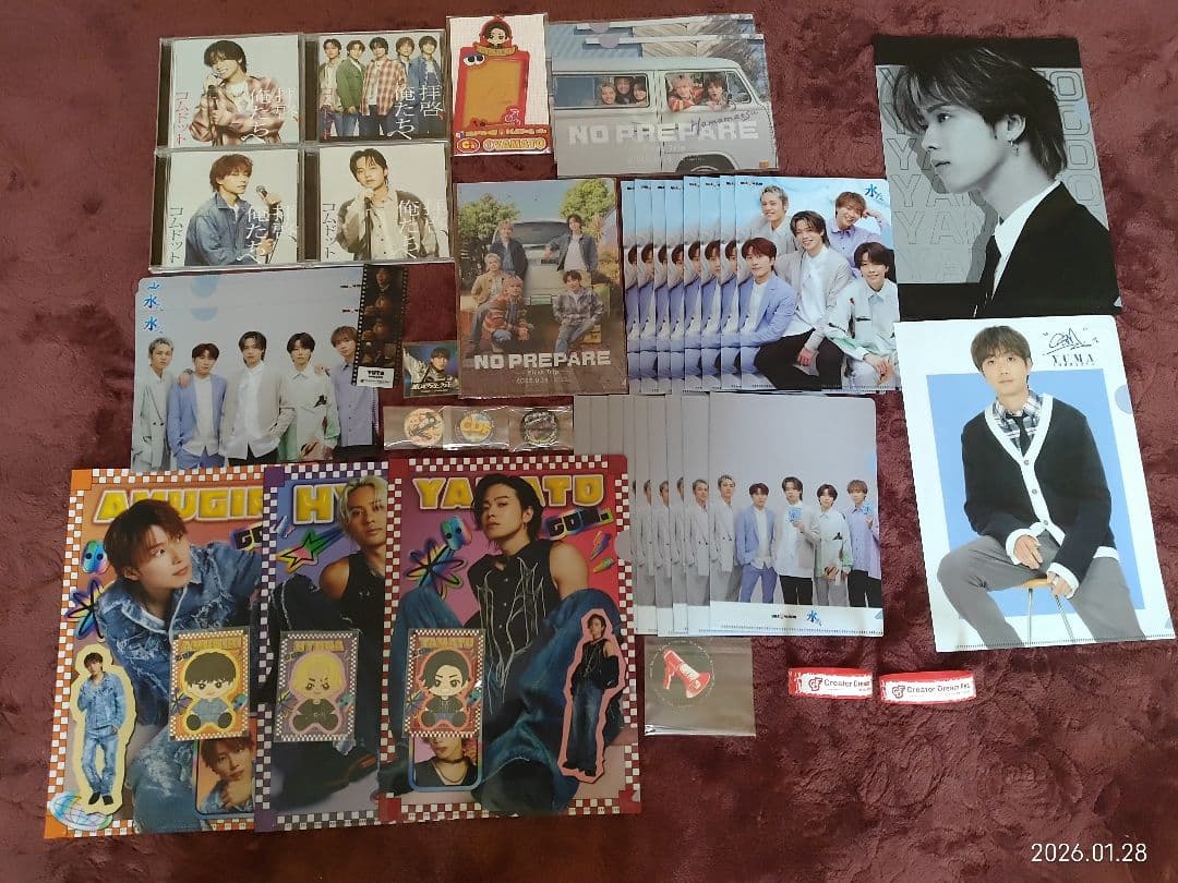 コムドット グッズ バラ売り可