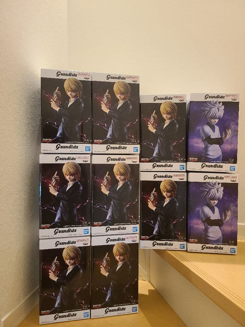 【人気】HUNTER×HUNTER Grandistaクラピカ8体&キルア2体
