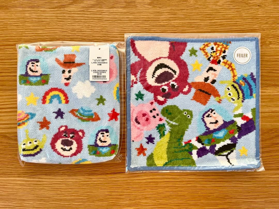 未使用 フェイラー ハンカチ バッグ　トイストーリー ラブラリー　ショルダー ラブラリー バイ フェイラー＞トイ・ストーリーデザイン商品登場