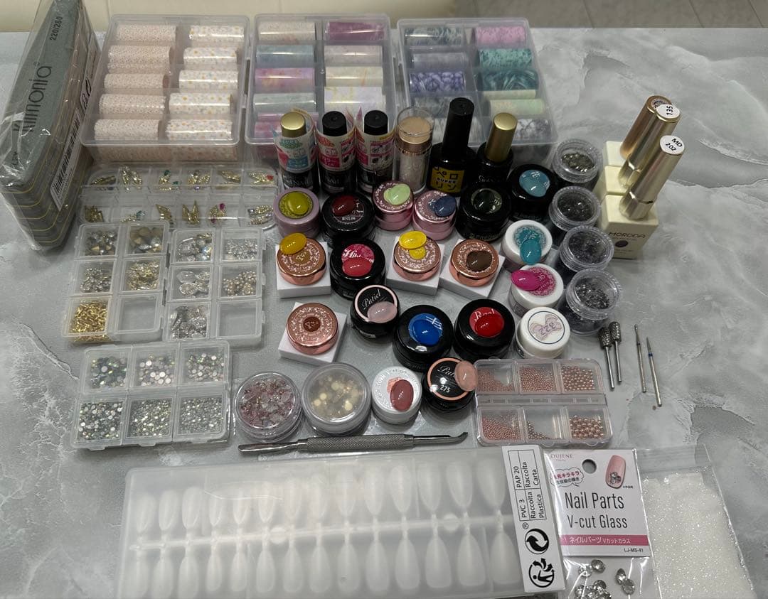 ジェルネイル ネイル ネイルパーツ ストーン ペロリン ネイルタウン まとめ売り