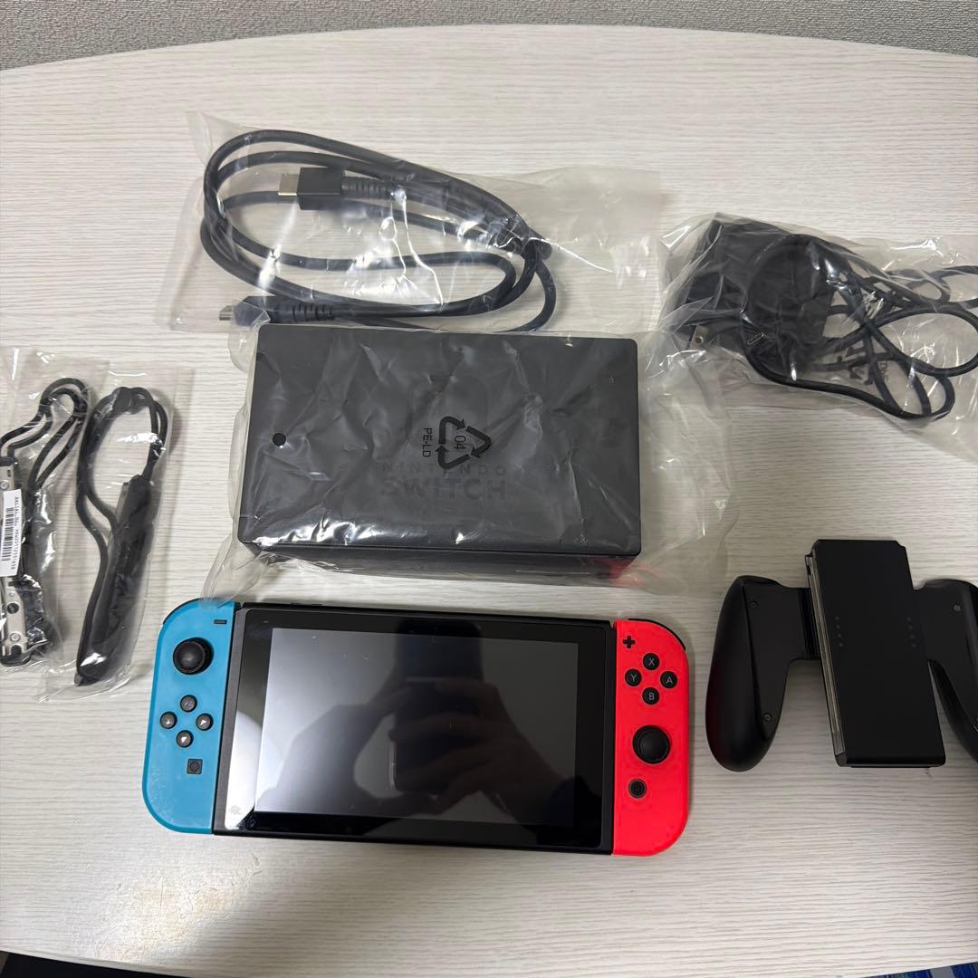 Nintendo Switch ネオンブルー 本体　256GB SDカード付き Nintendo Switch ネオンブルー 本体 256GB SDカード付き - メルカリ