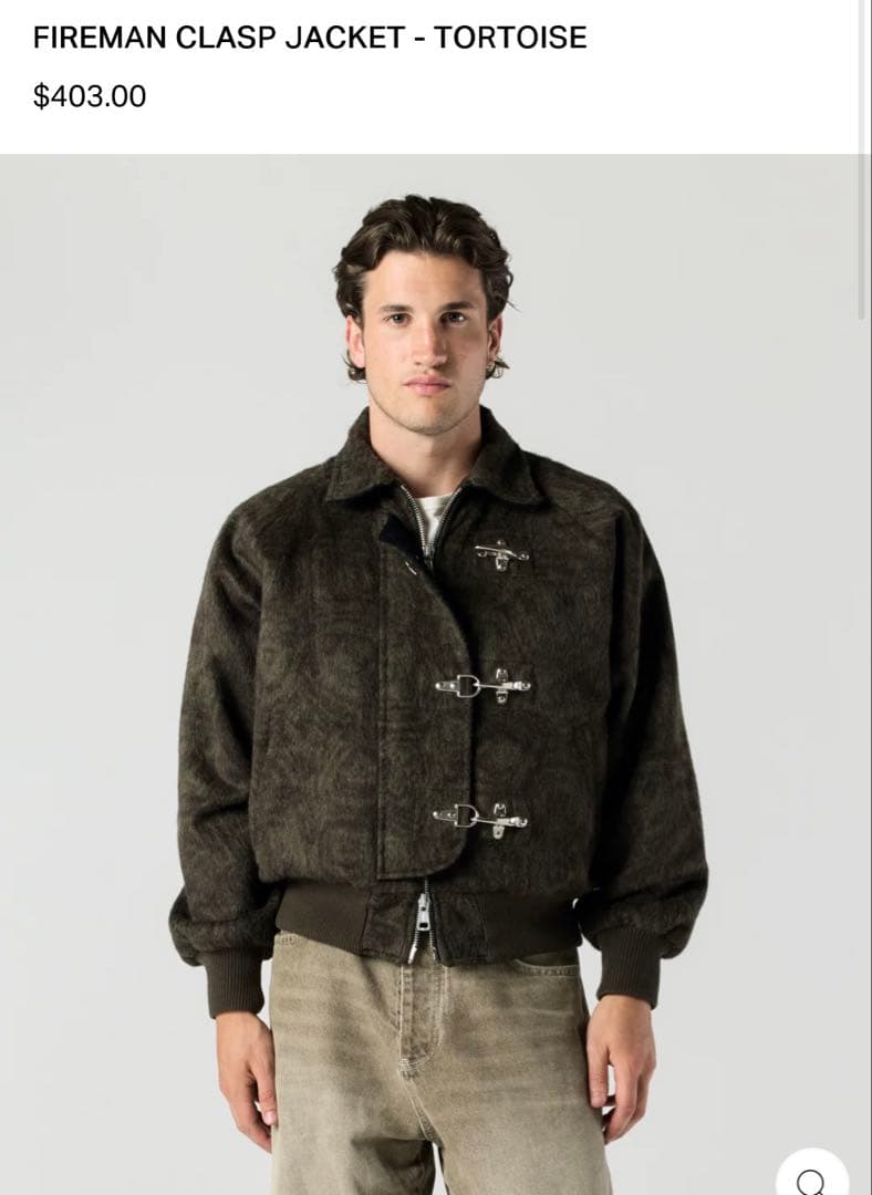 Ronning ファイヤーマン ジャケット Sサイズ