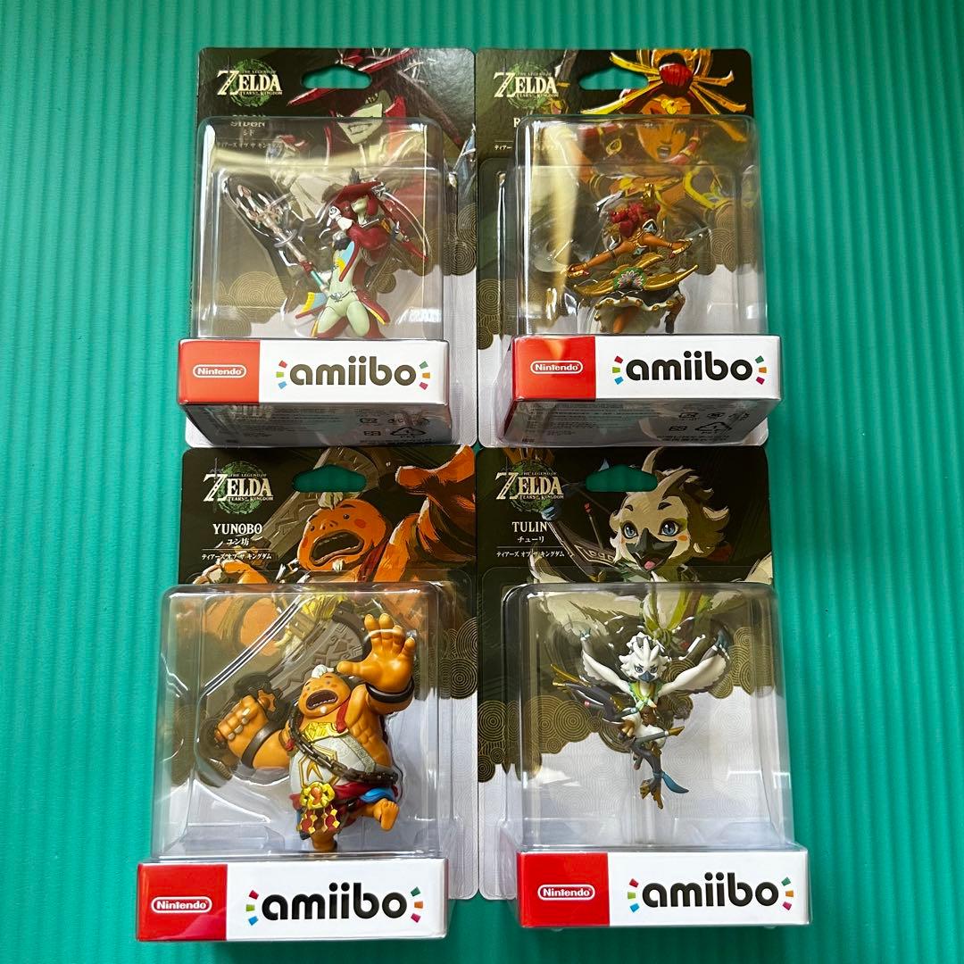 amiiboルージュ+シド+チューリ+ユン坊ティアーズ オブ ザ キングダム 1