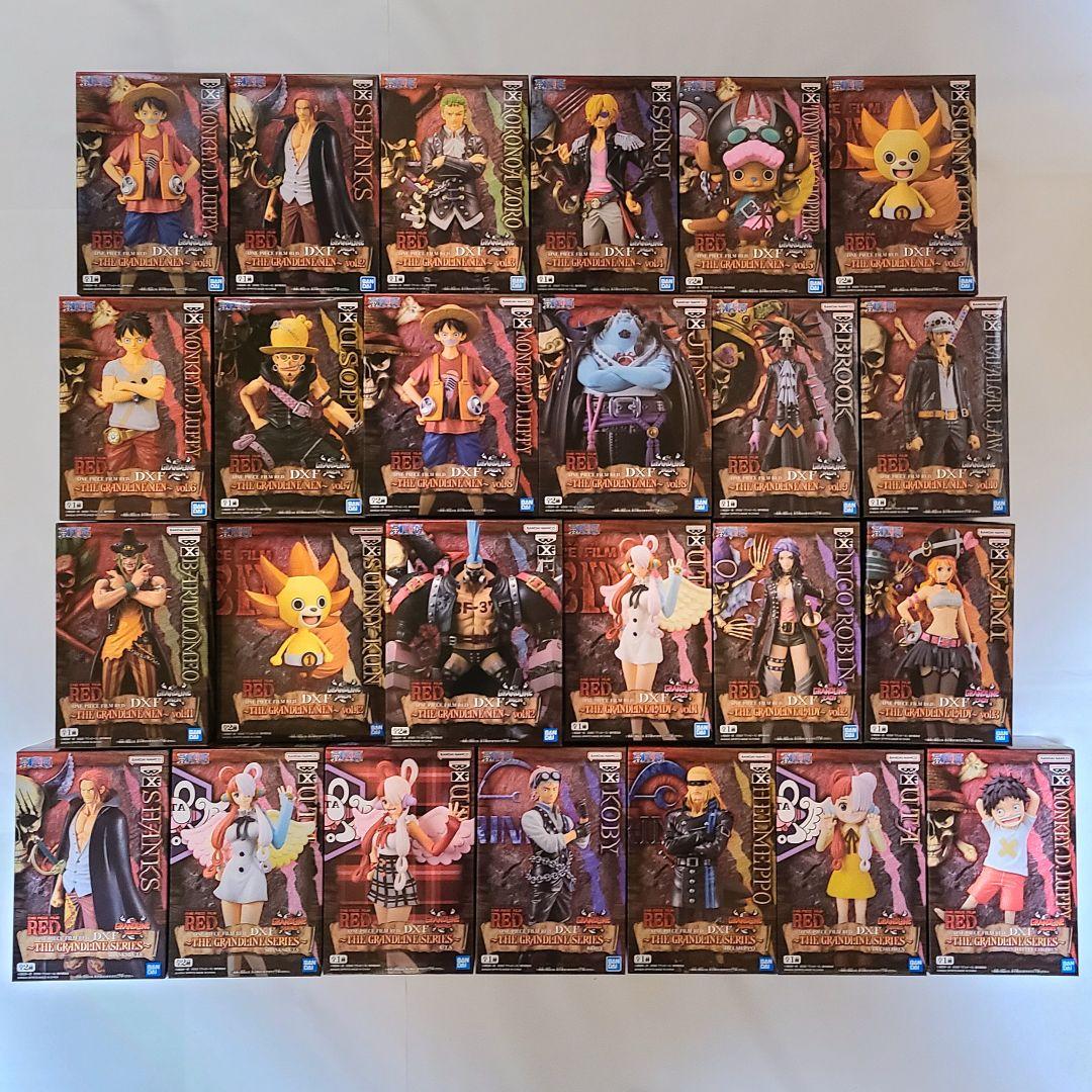 【未開封】『ONE PIECE FILM RED』DXF 25種 コンプ セット