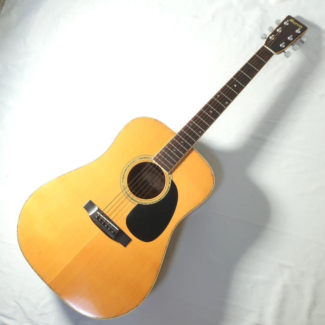 Morris W-25 アコースティックギター 装飾バインディング 寺田楽器製造
