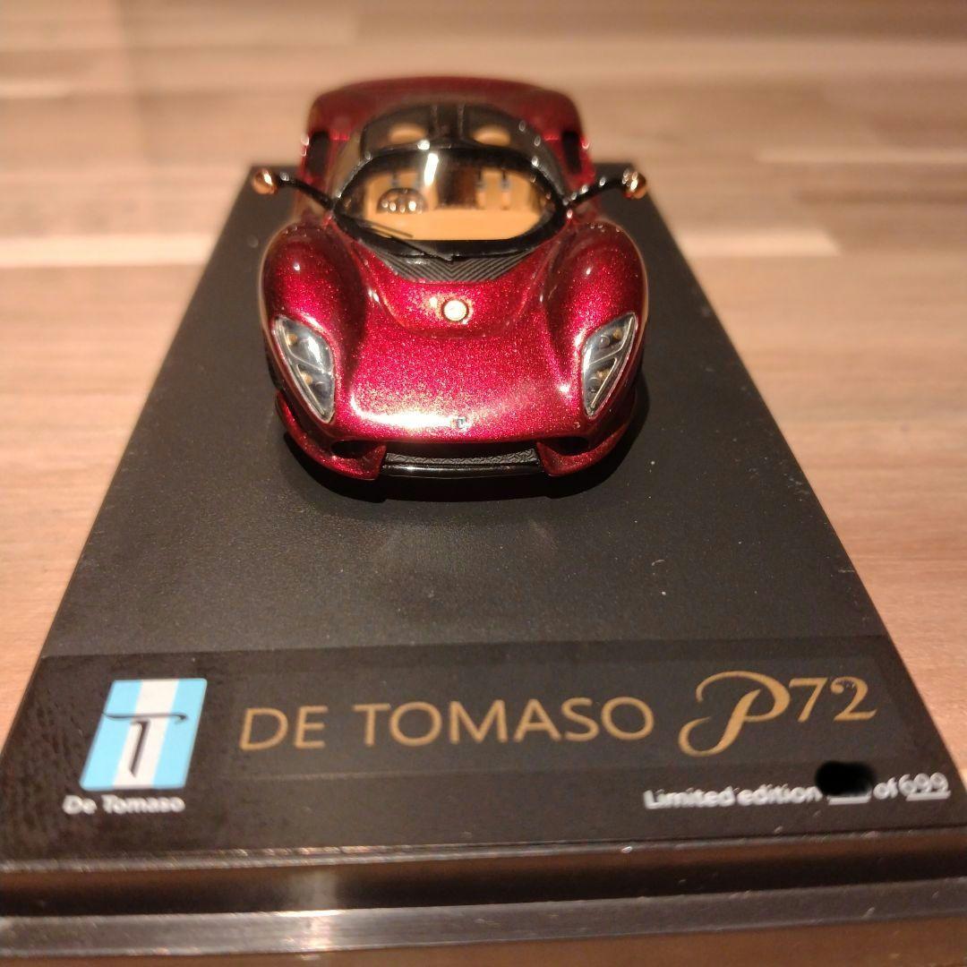 【限定】Peakomodel 1/64 DeTomaso P72 SoulRed