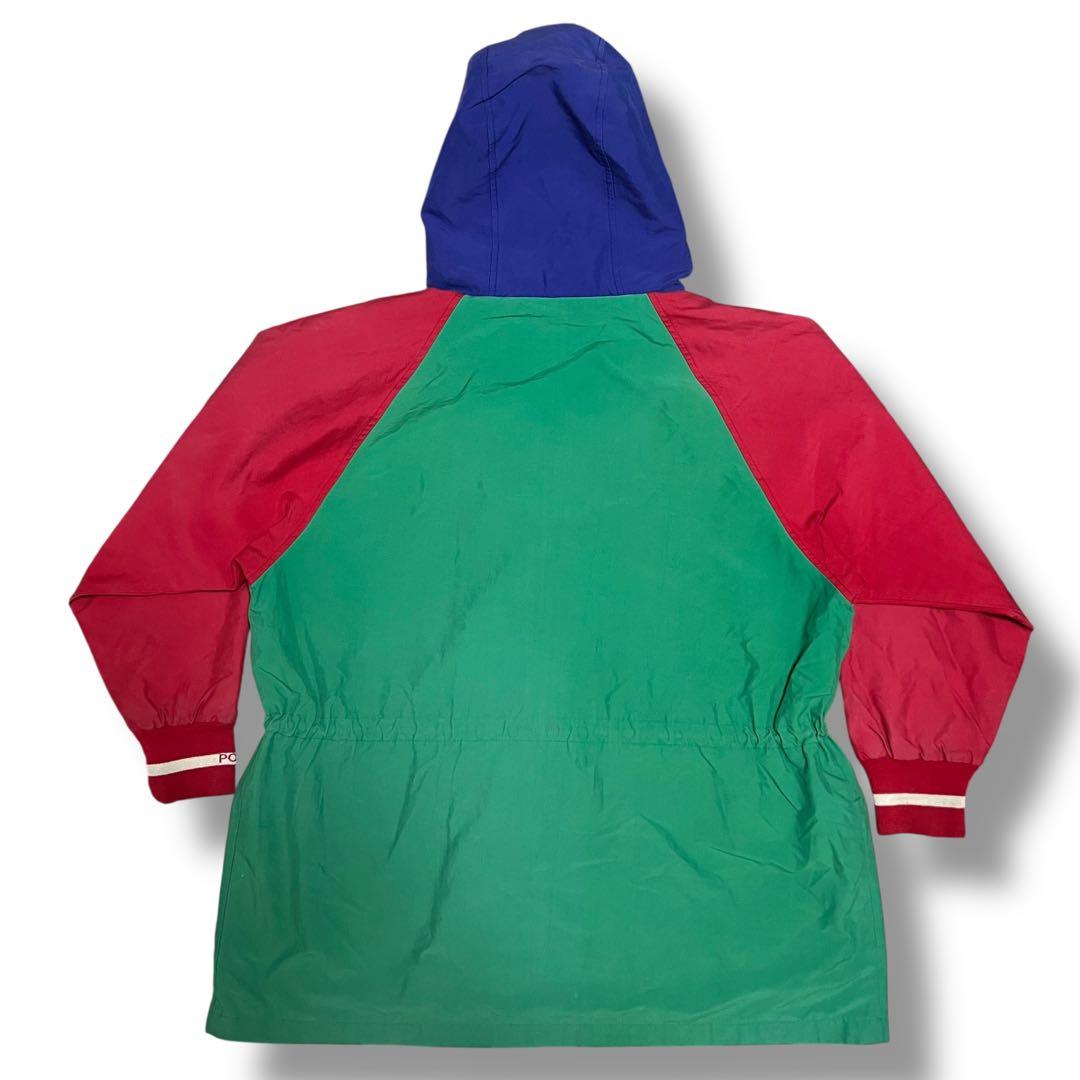 90s ポロラルフローレン マウンテンパーカー クレイジーパターン