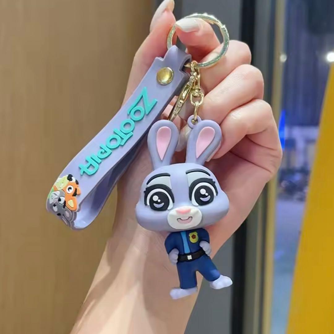 ズートピア ジュディ ホップス キーホルダー キーチェーン おまけ付き