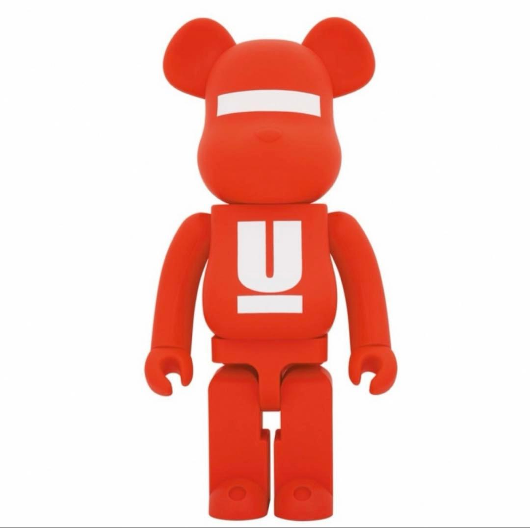BE@RBRICK UNDERCOVER LOGO RED 1000％