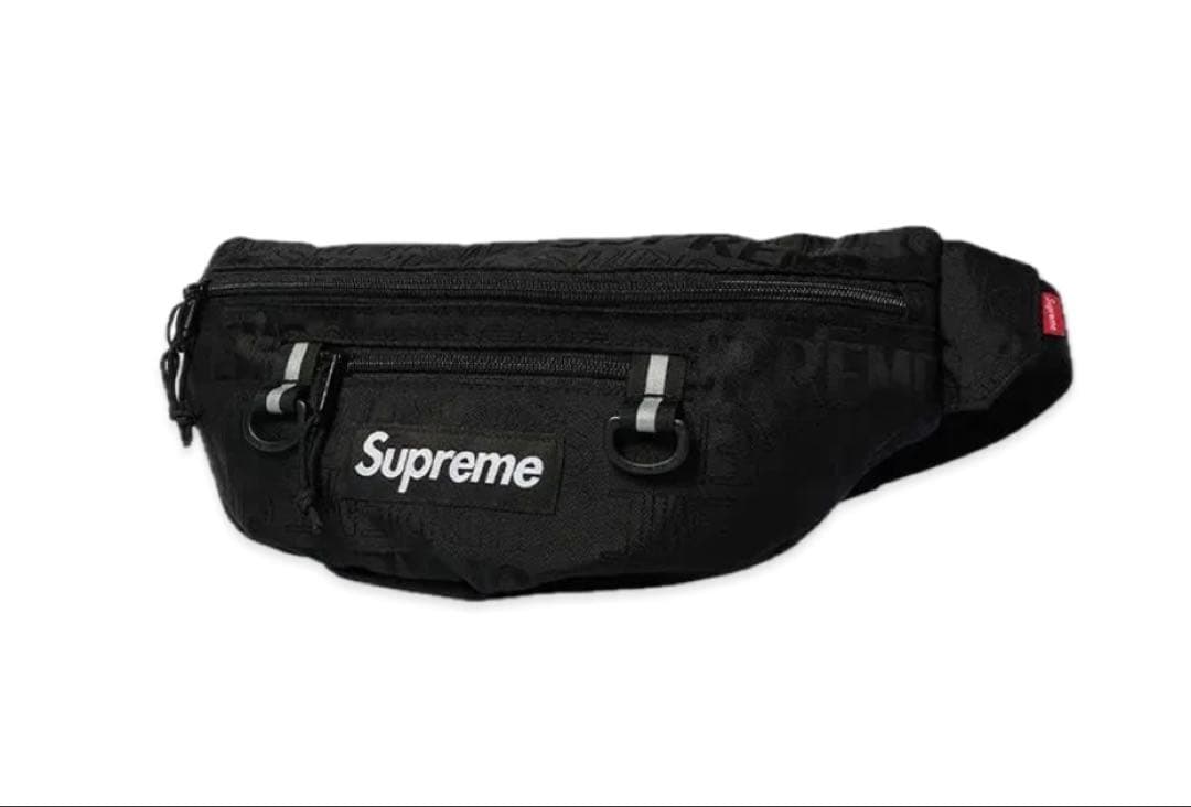Supreme 19SS/WAIST BAG/ウエストバッグ/ナイロン/ブラック