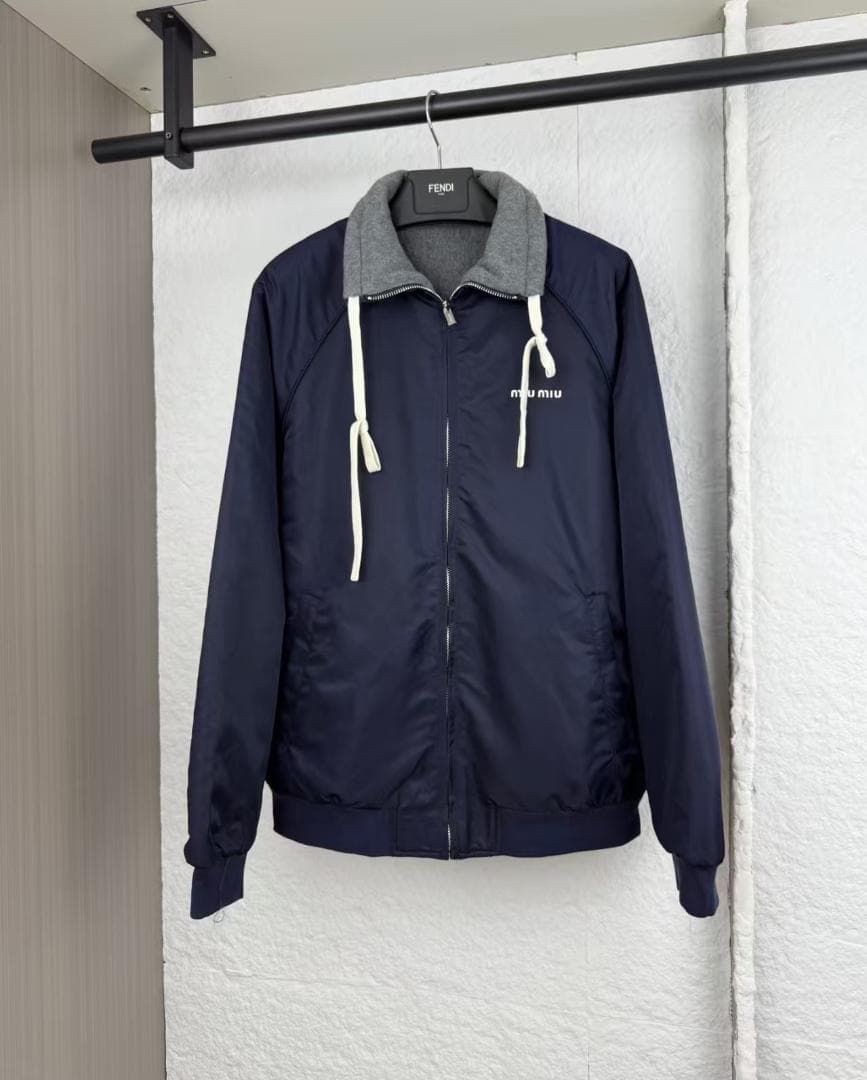 MIU MIU 25SS リバーシブル フリースジャケット