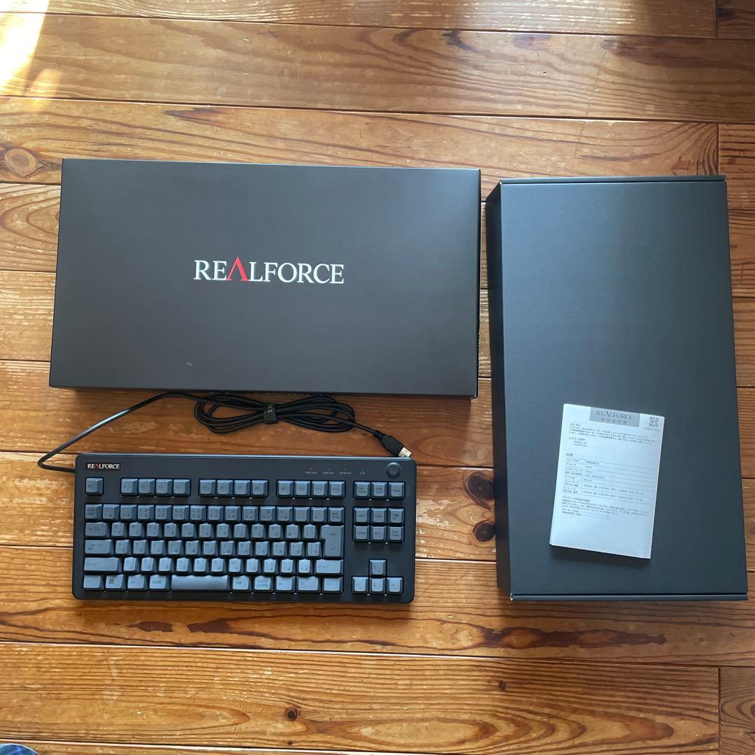 REALFORCE R3UC11 USBキーボード 日本語配列 ブラック