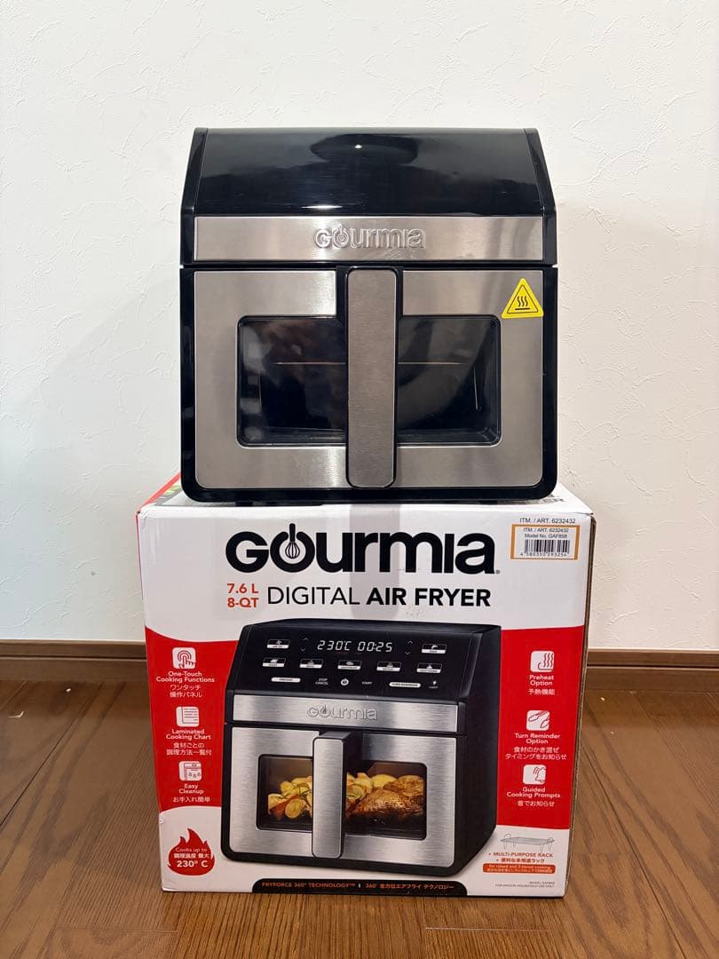 Gourmia 7.6L デジタルエアフライヤー - メルカリ