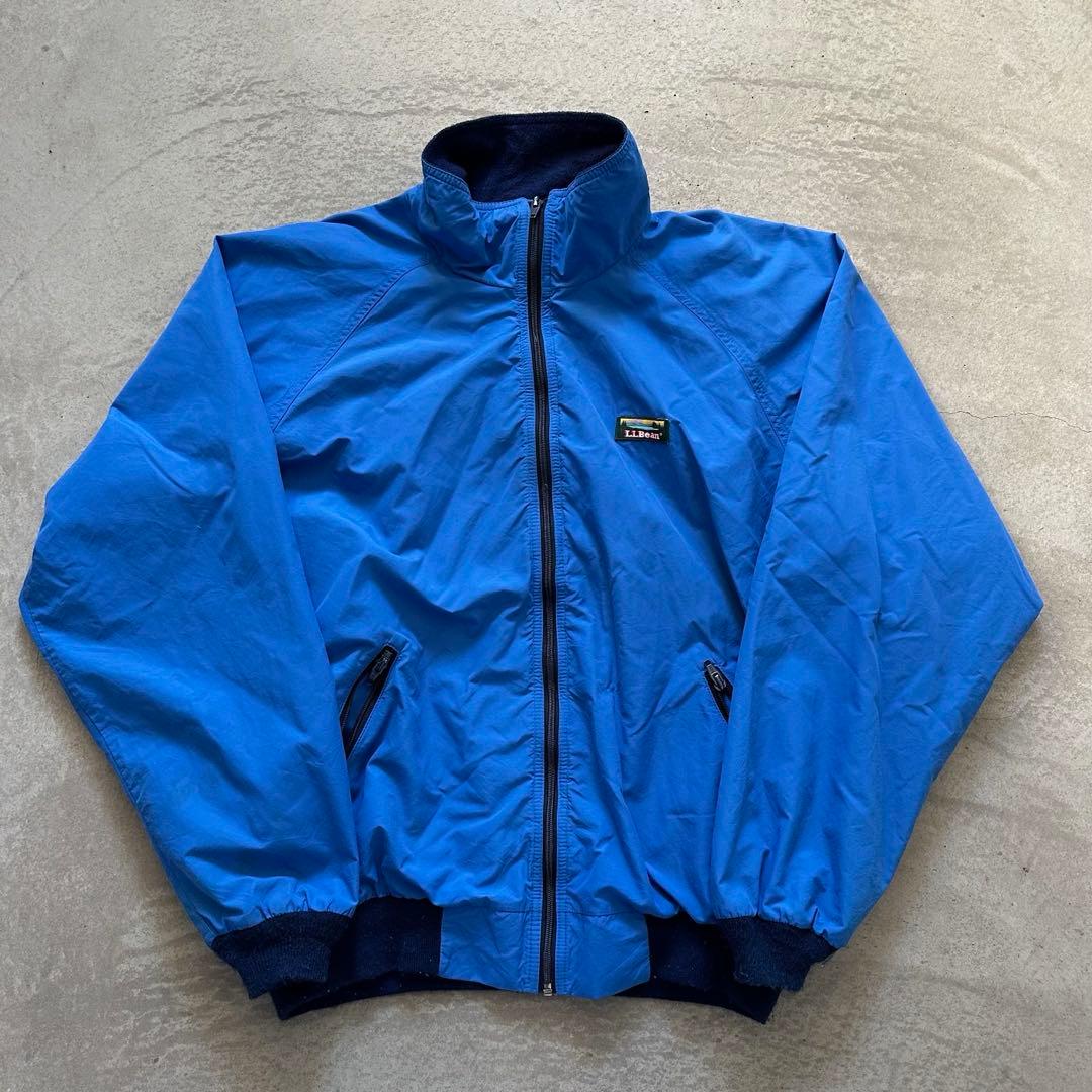 か*ん様 90s エルエルビーン USA製 ウォームアップジャケット 希少Lサイ 90s エルエルビーン ウォームアップジャケット ダークグリーン L