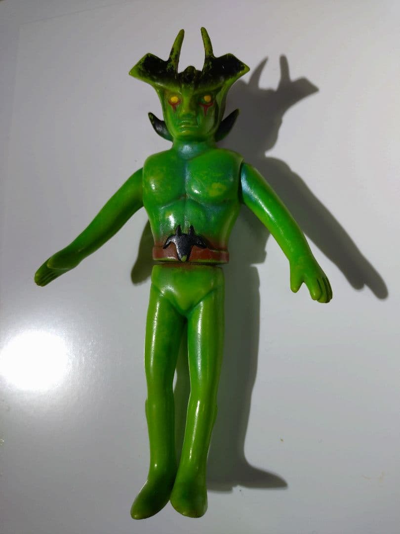タカトク☆デビルマン☆1970年代の希少ソフビフィギュア☆約15cm
