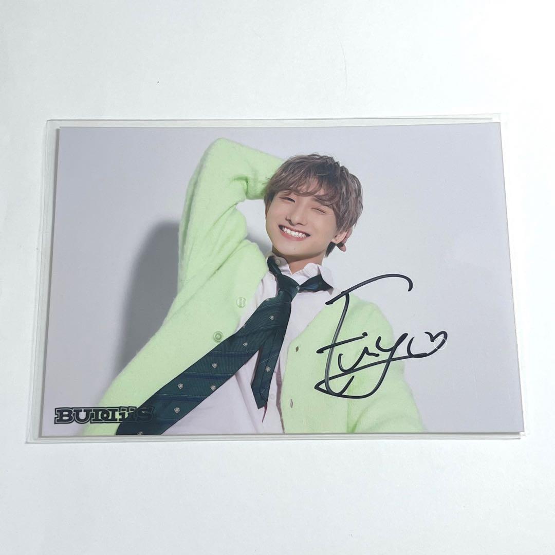 BUDDiiS FUMIYA 生写真　#012 直筆サイン入り　バディフェス