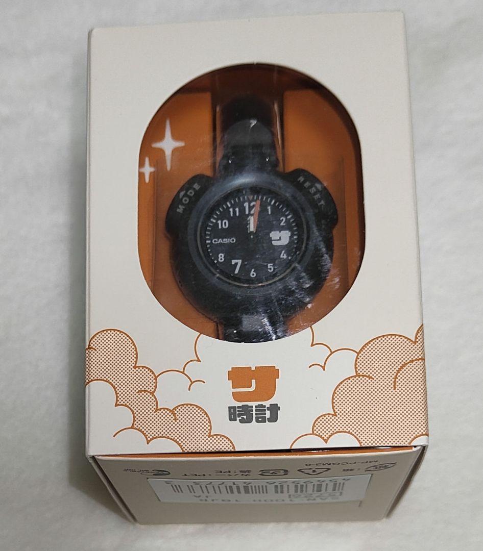 sayu サ時計 ブラック 新品未開封 CASIO - 新品未使用未開封 保証書付き サ時計 サウナ専用時計ブラック