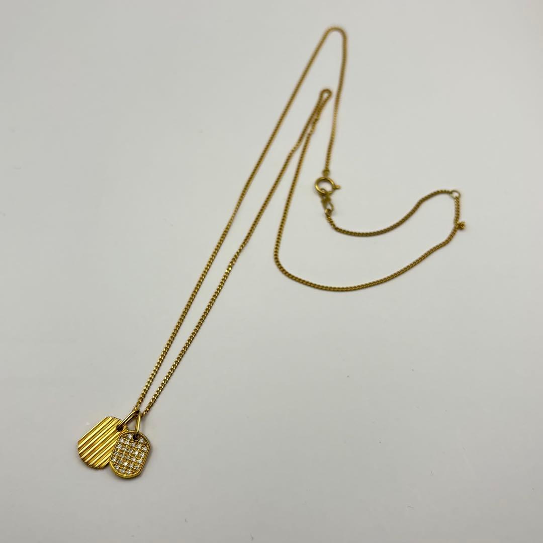 アクセサリー SYMPATHY OF SOUL Dog Tag Necklace K18 Sympathy of Soul（シンパシーオブソウル） SYMPATHY OF SOUL Small