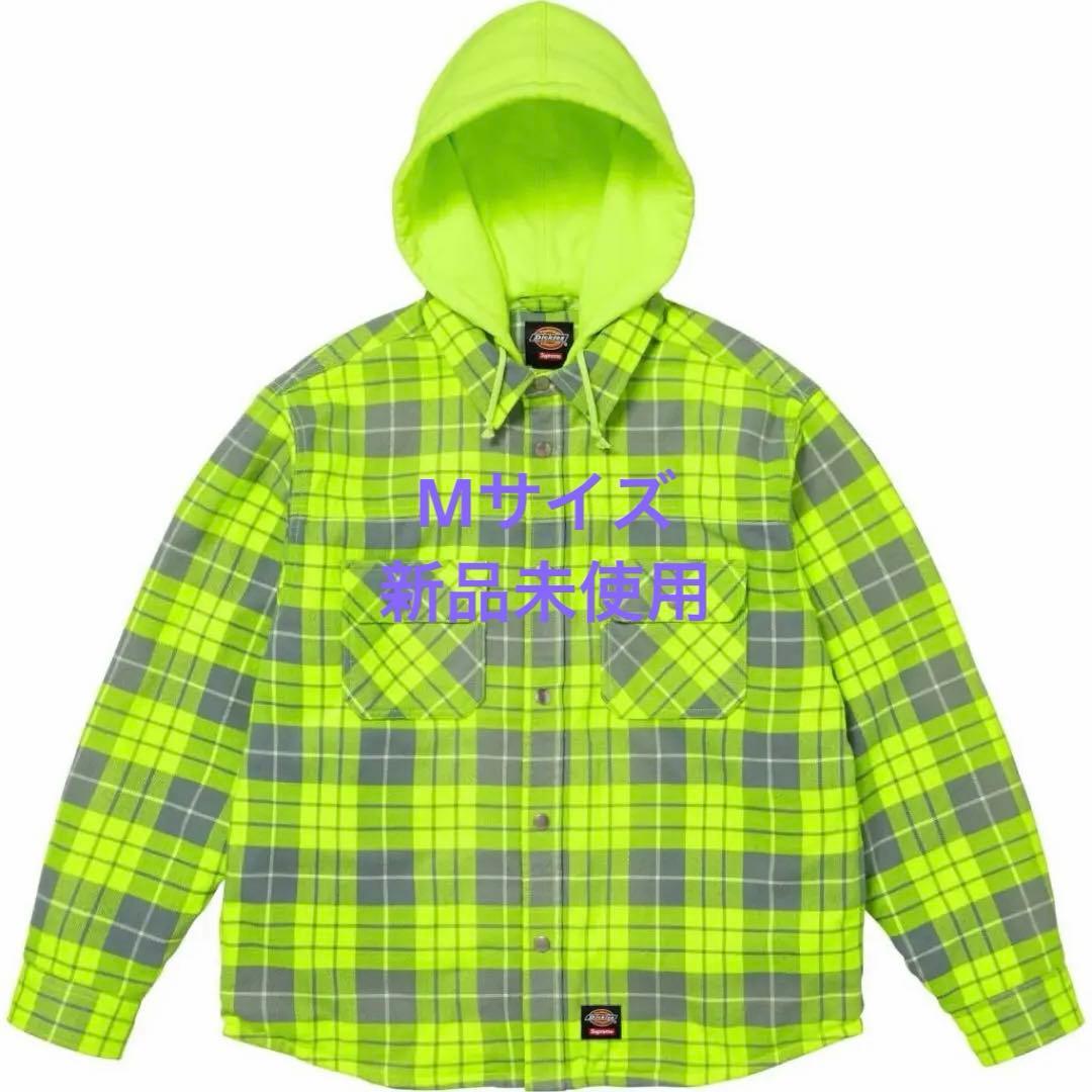 新品Lined Zip Up Hooded Flannel Shirt