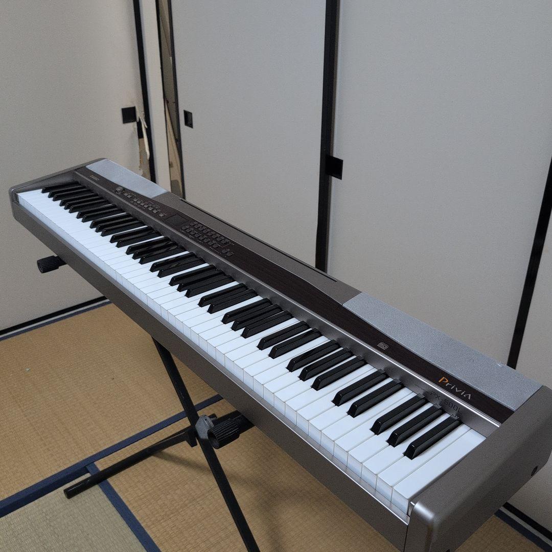 送料無料　電子ピアノ　CASIO Privia PX-500L ヨドバシ.com - カシオ CASIO PX-500L [デジタルピアノ] Privia