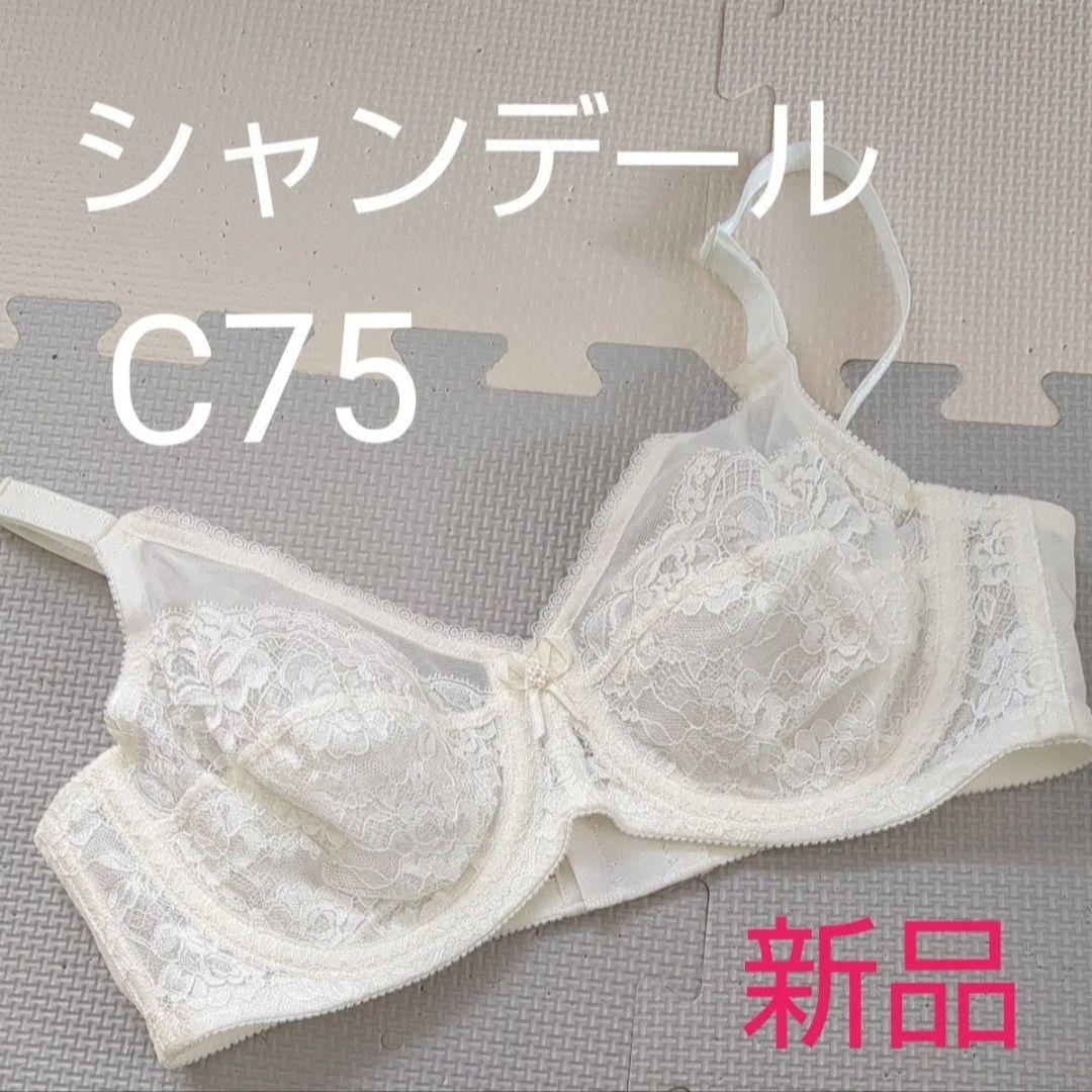 シャンデール ブラジャー オフホワイト C75 補正下着 ブライダル