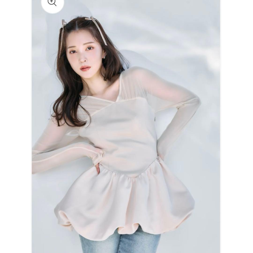 poláura ビスチェドッキングバルーントップス ポローラ polaura - メルカリ