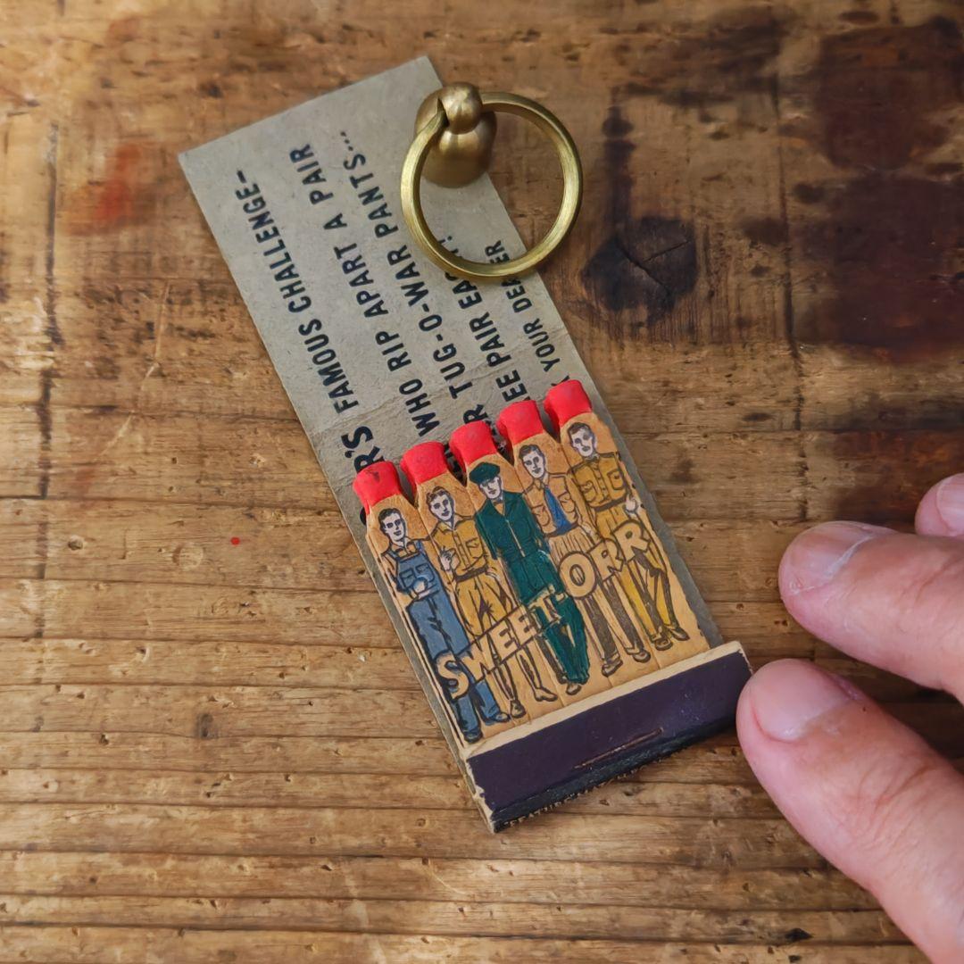 Sweet-Orr 紙マッチ 1940年代？1950年代？ ビンテージ