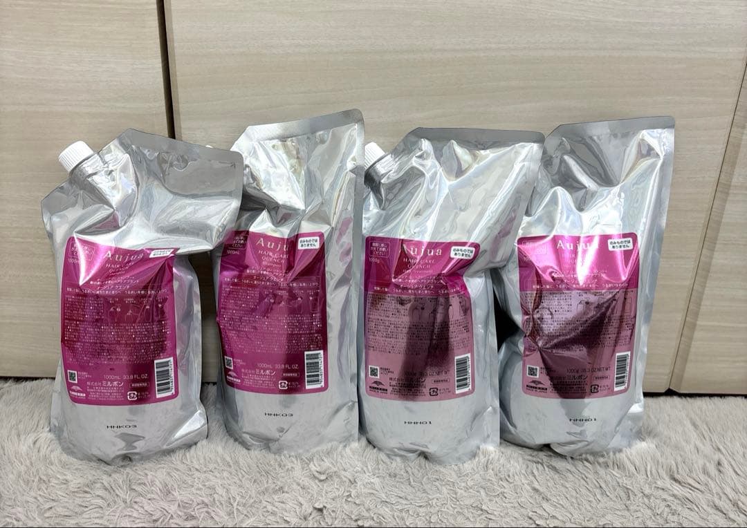 新品 オージュア クエンチ シャンプー1000ml/トリートメント1000g