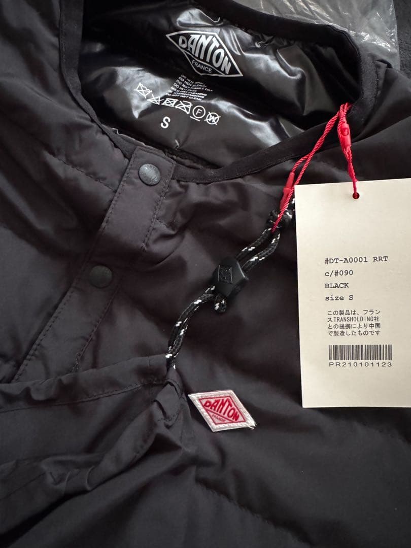 DANTON/ダントン インナーダウン クルーネックダウンジャケット