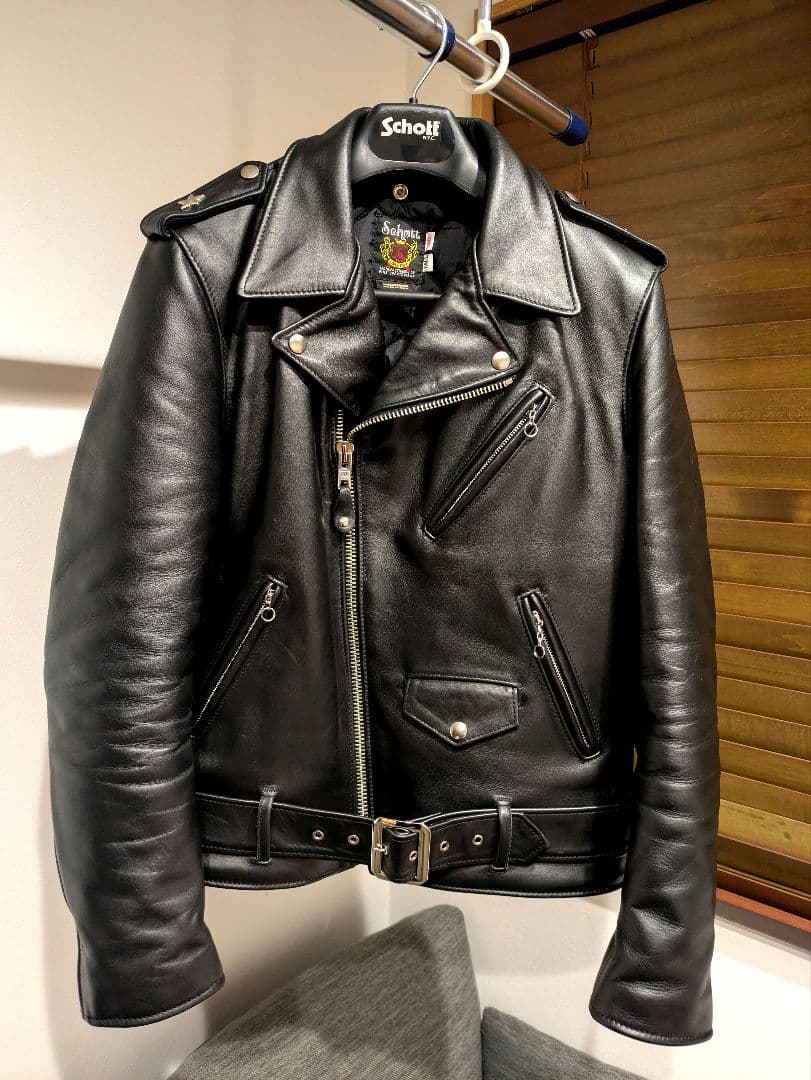 Schott 613UST ワンスター USA製TALL サイズ40 黒 極美品