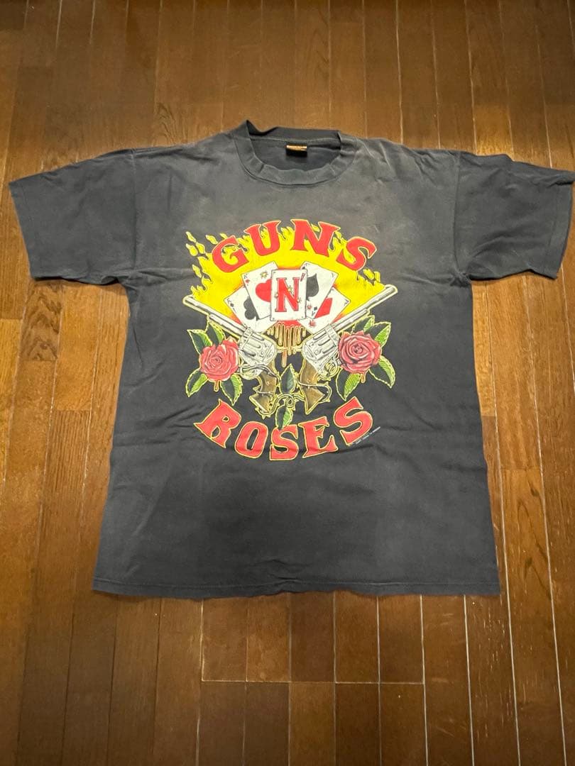 1991年GUNS N' ROSES ガンズロックT ツアーT ブロッカム