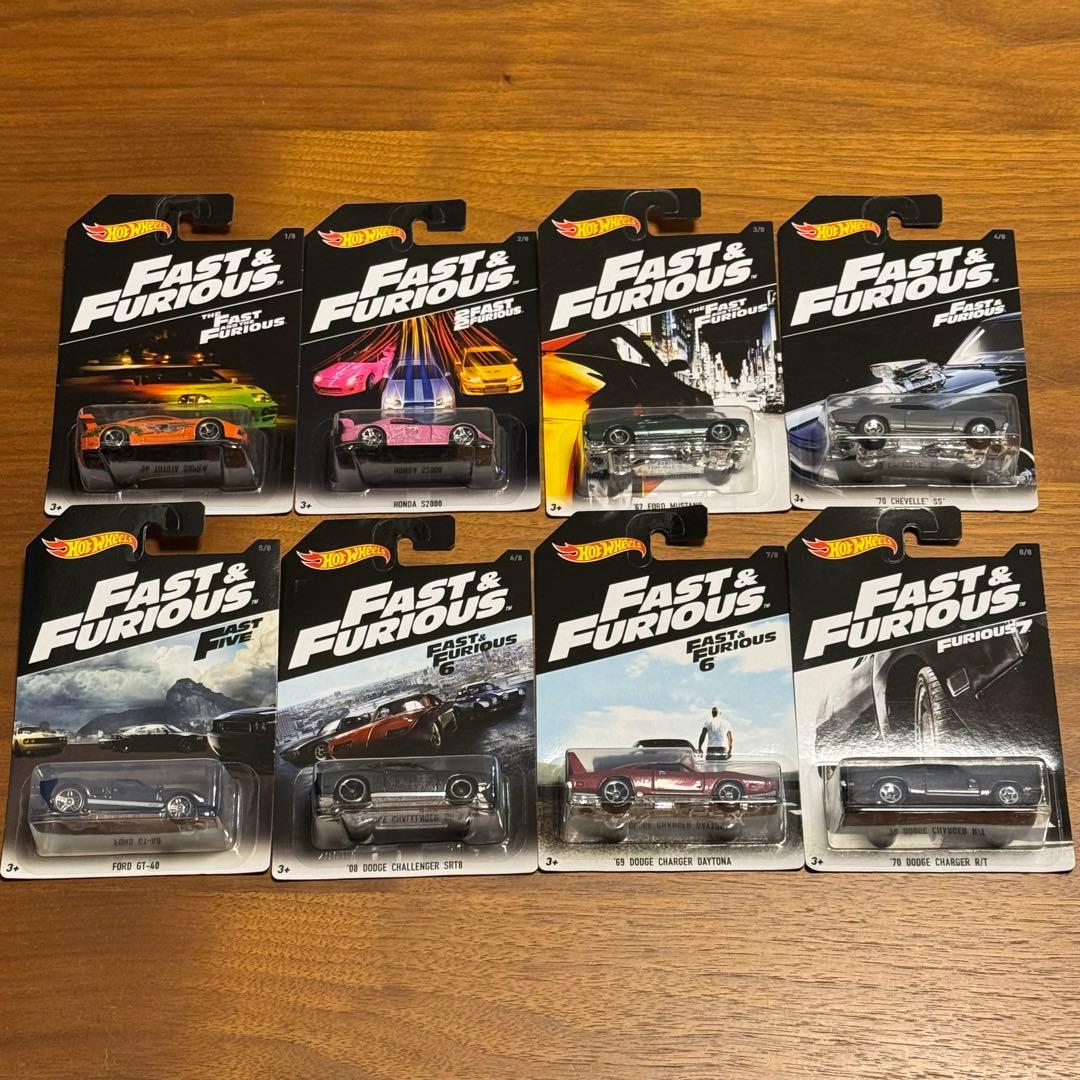 ホットウィール ワイルドスピード コレクション 8台セット