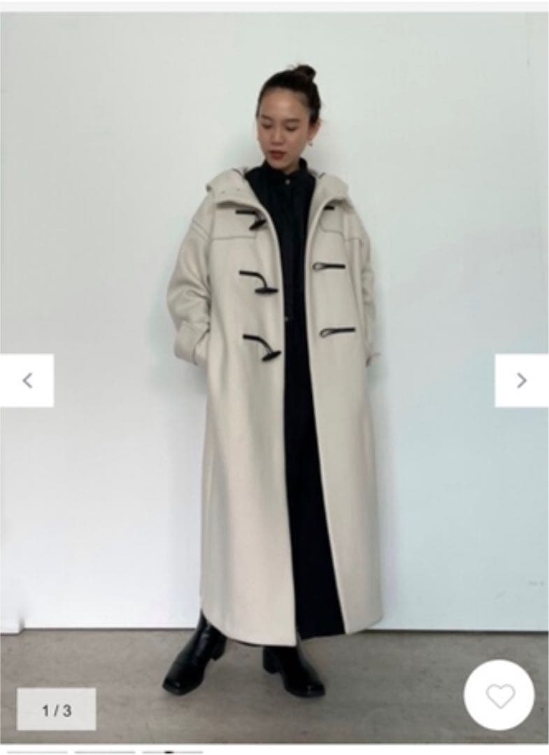 uncrave アンクレイヴ プルーフメルトンダッフルコート サイズ1(M