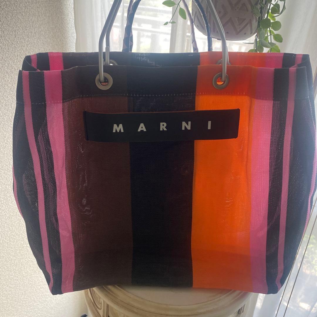 ⭐︎MARNI ⭐︎フラワーカフェトートバッグ MARNI（マルニ） フラワー カフェ MARNI FLOWER CAFE レディース