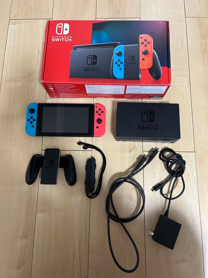 Nintendo Switch 本体 ネオンレッド/ネオンブルー Amazon.co.jp: Nintendo Switch(有機ELモデル) Joy-Con(L) ネオン