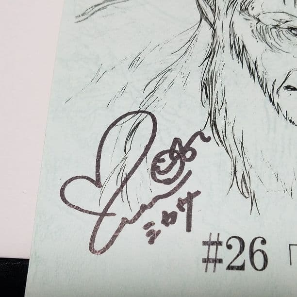 進撃の巨人直筆サイン入り台本 - メルカリ