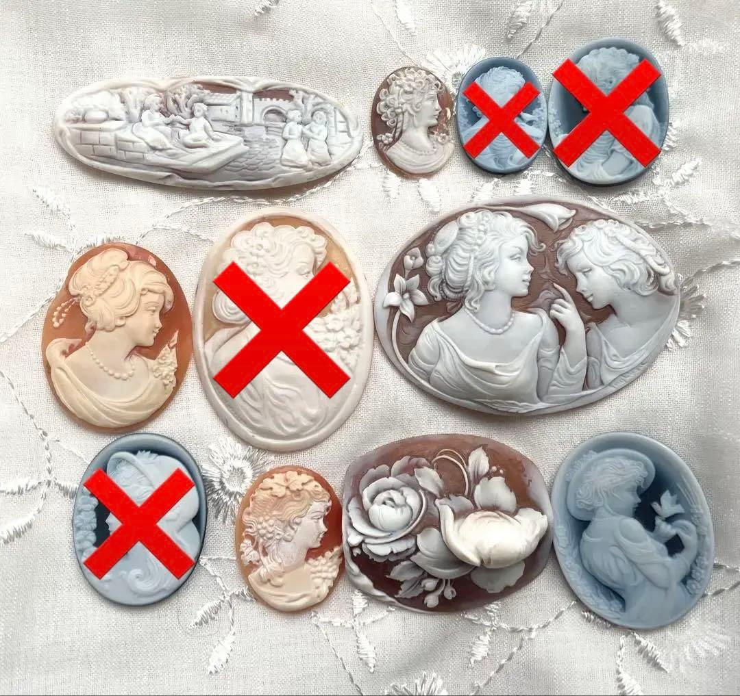 ◆シェルカメオ ヴィーナス ルース ヴィンテージ アート 彫刻美術品 まとめ売り