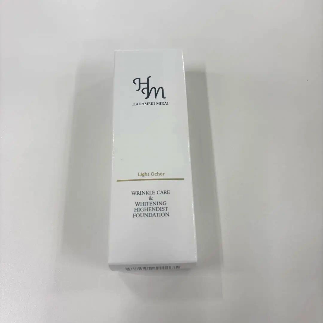 新品】ハダメキミライ 薬用リンクルケア美白リキッドファンデーション