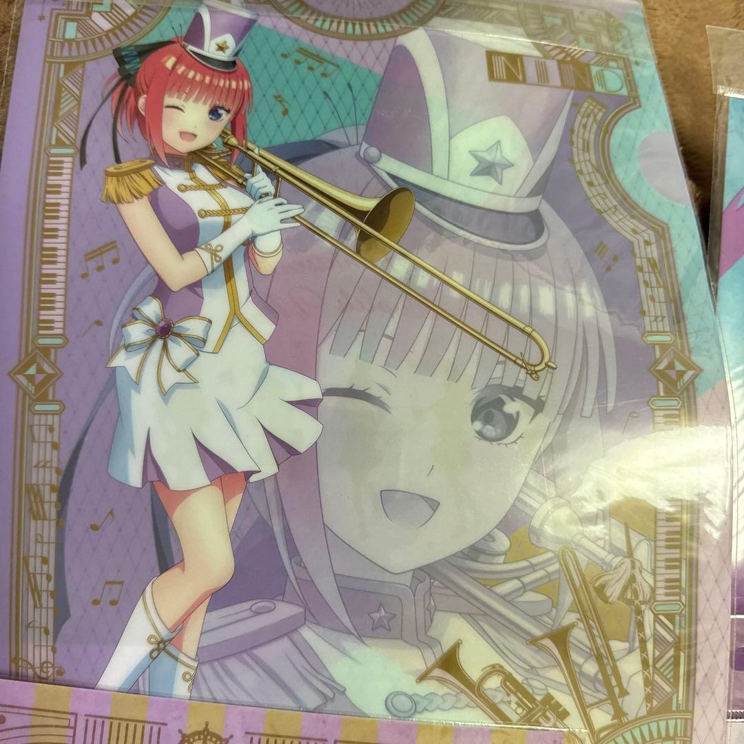 中野二乃 クリアファイル グッズ-クリアファイル】五等分の花嫁＊ クリアファイル 中野 二乃 5年