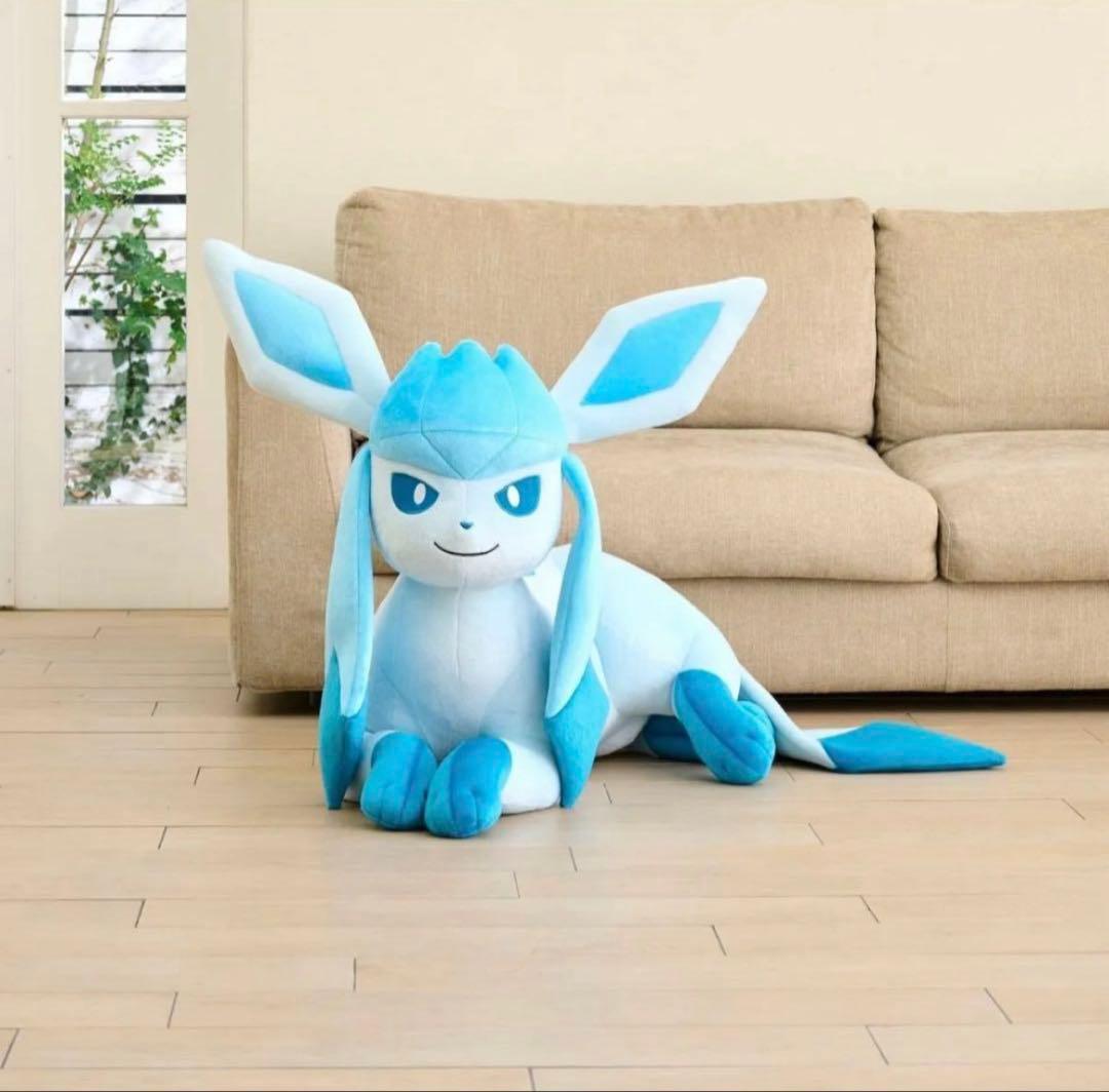 【即日発送】等身大 グレイシア 寝そべり ぬいぐるみ 受注】ぬいぐるみ 等身大グレイシア 寝そべり ｜【公式】ポケモン