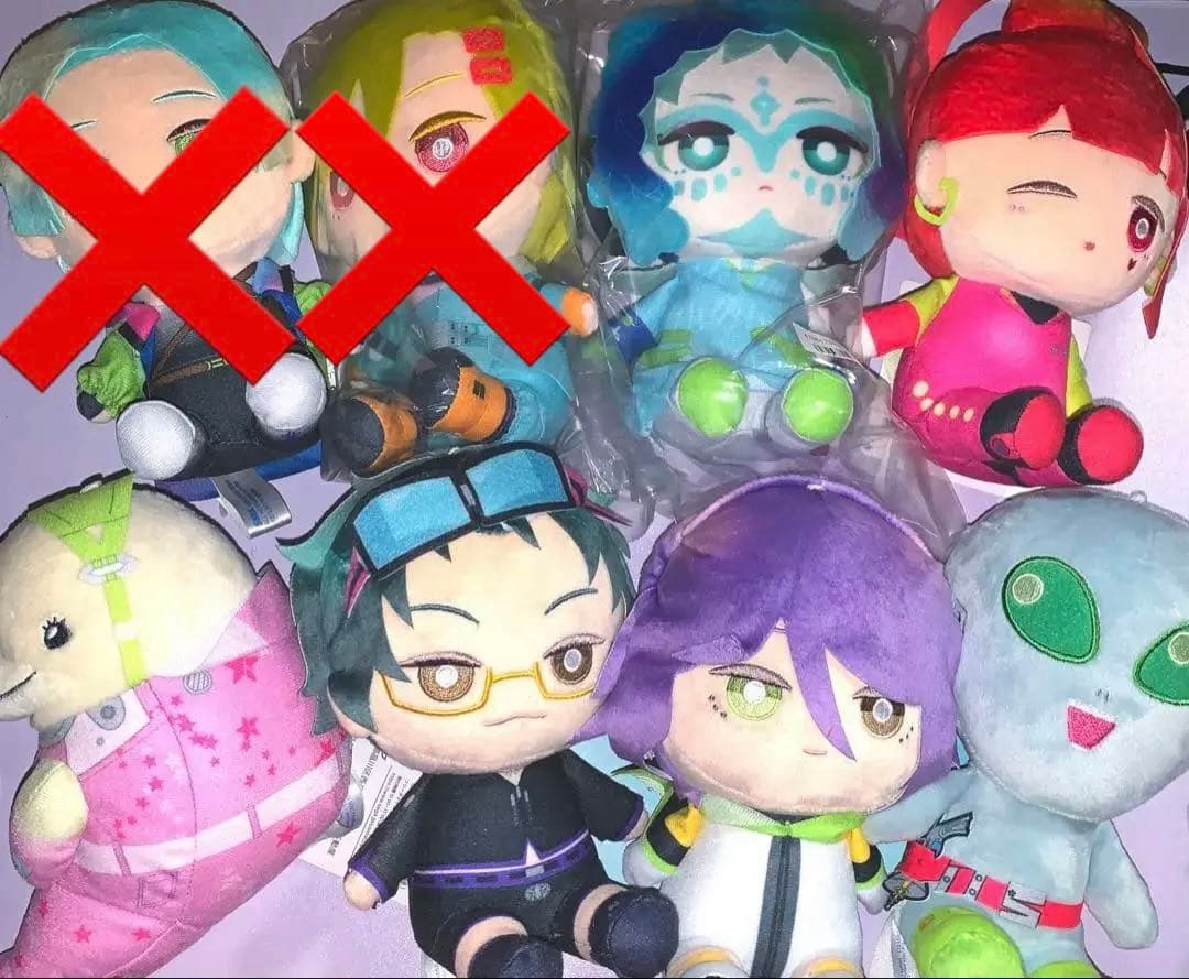 グノーシア　ぬいぐるみ　8種セット