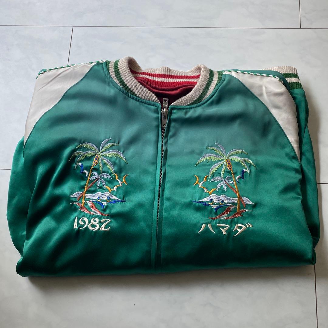 SAPEur×浜田雅功 アマジャン XXL スカジャン サプール SAPEur サプール 浜田雅功 アマジャン スカジャン リバーシブル XXL