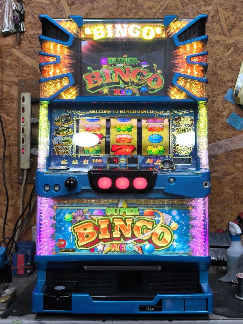 【本州送料込】スーパービンゴネオS7 メダル不要機付 楽天市場】【本州送料無料】 スーパービンゴネオクラシック 【標準