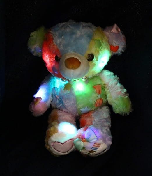 イルミ KAWAII ベア パステル光るカラフルぬいぐるみ　　　　29cm KAWAII BEAR パステル M - ぬいぐるみメーカーTAKE OFFの公式