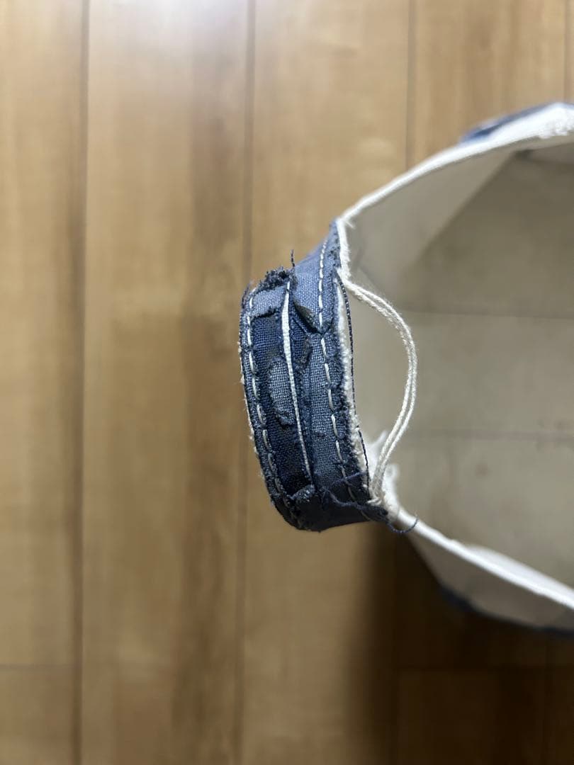 80s L.L.Bean BOTE&TOTE ギザタグ NAVY/LARGE